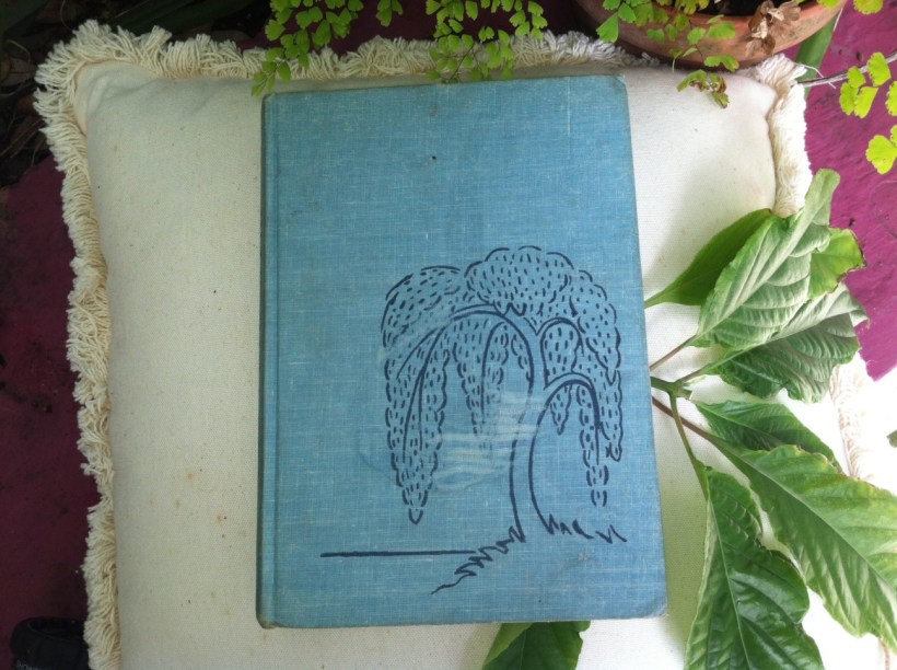 Blue Willow book from parents early 1950s