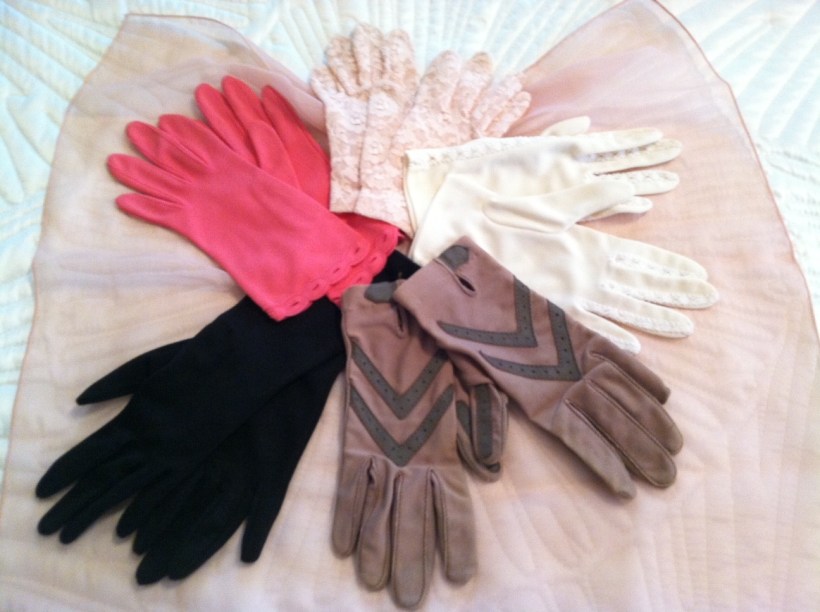 My collection of old gloves