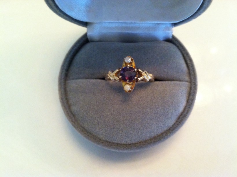 Grandma's ring in her fancy years