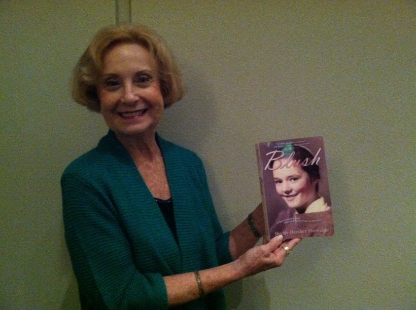 Carolyn Stoner, winner of BLUSH book giveaway contest