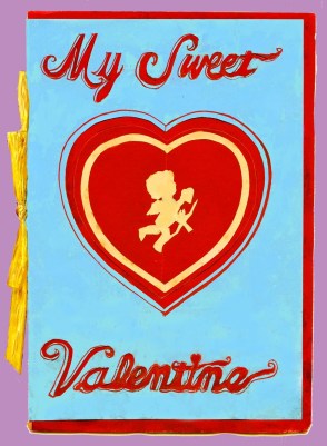 Vintage Cut-out Card, Cliff Collection