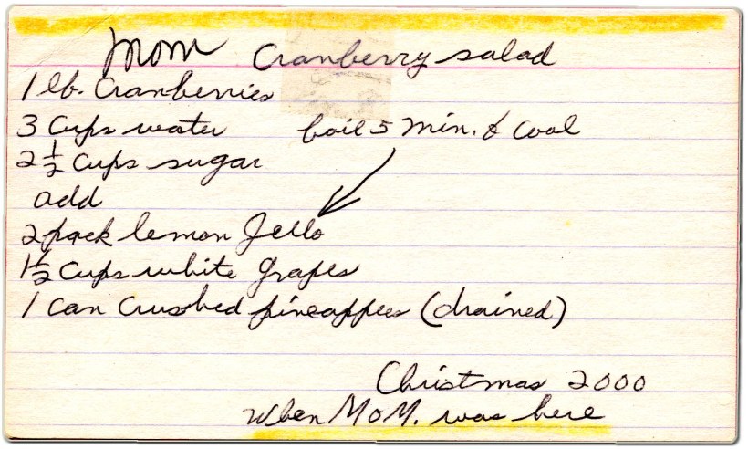 Ruth L_Moms Cranberry reci copy