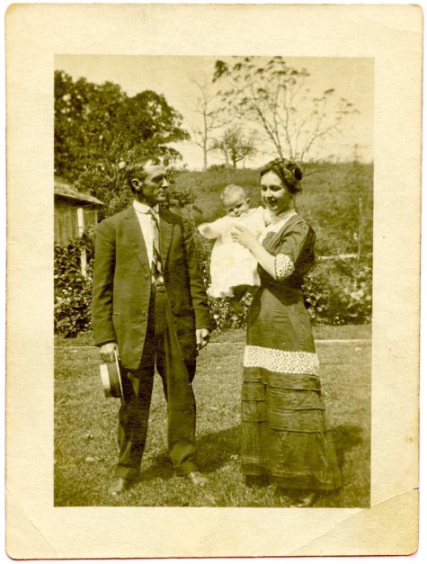 Henry and Fannie Longenecker with son Ray