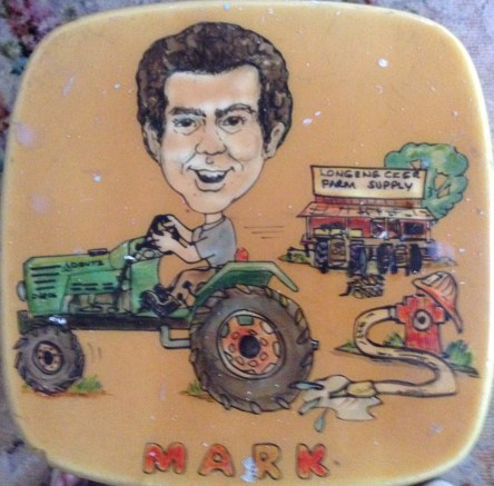 Stool art courtesy of Cliff-Toon Stools by Cliff Beaman, 1985